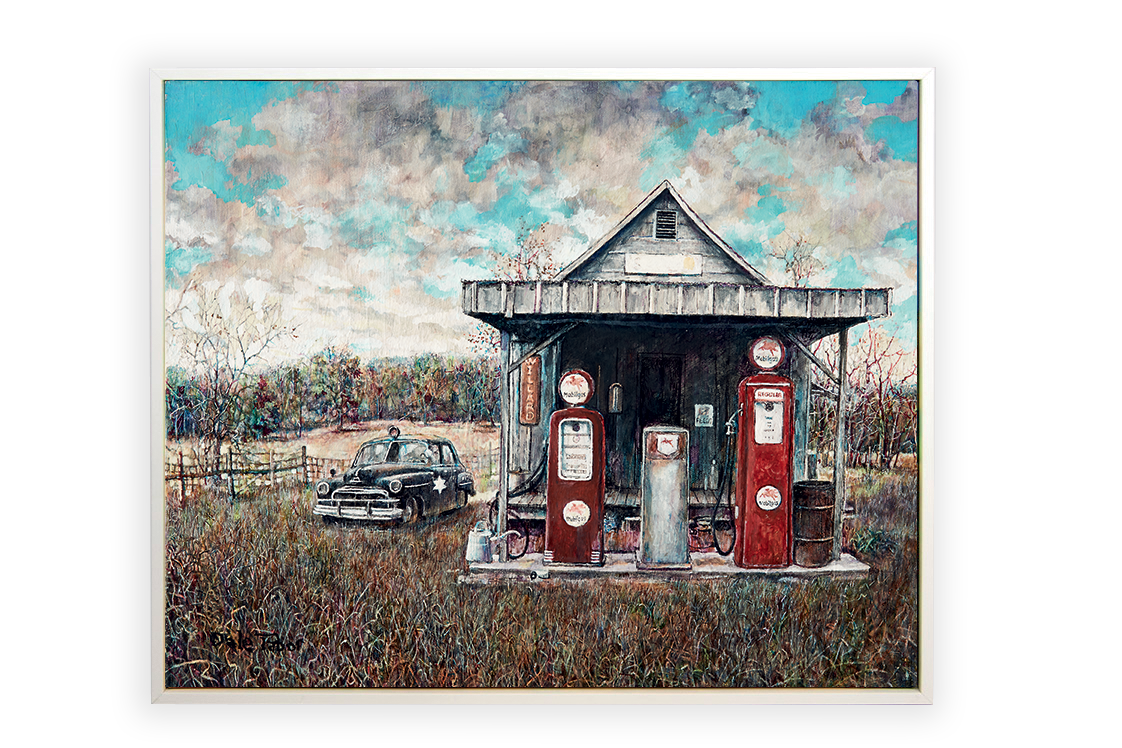 Quadro Pompa di benzina