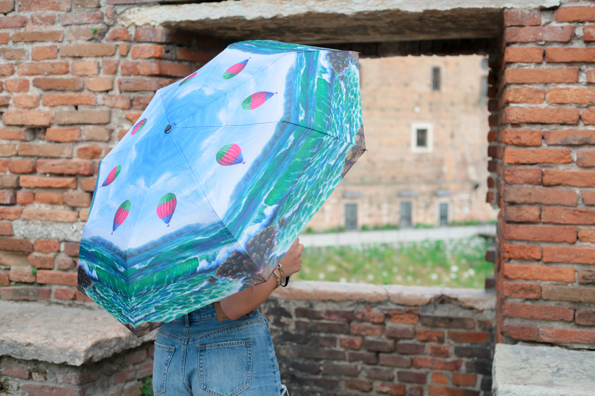 Ombrello pieghevole Nel cielo