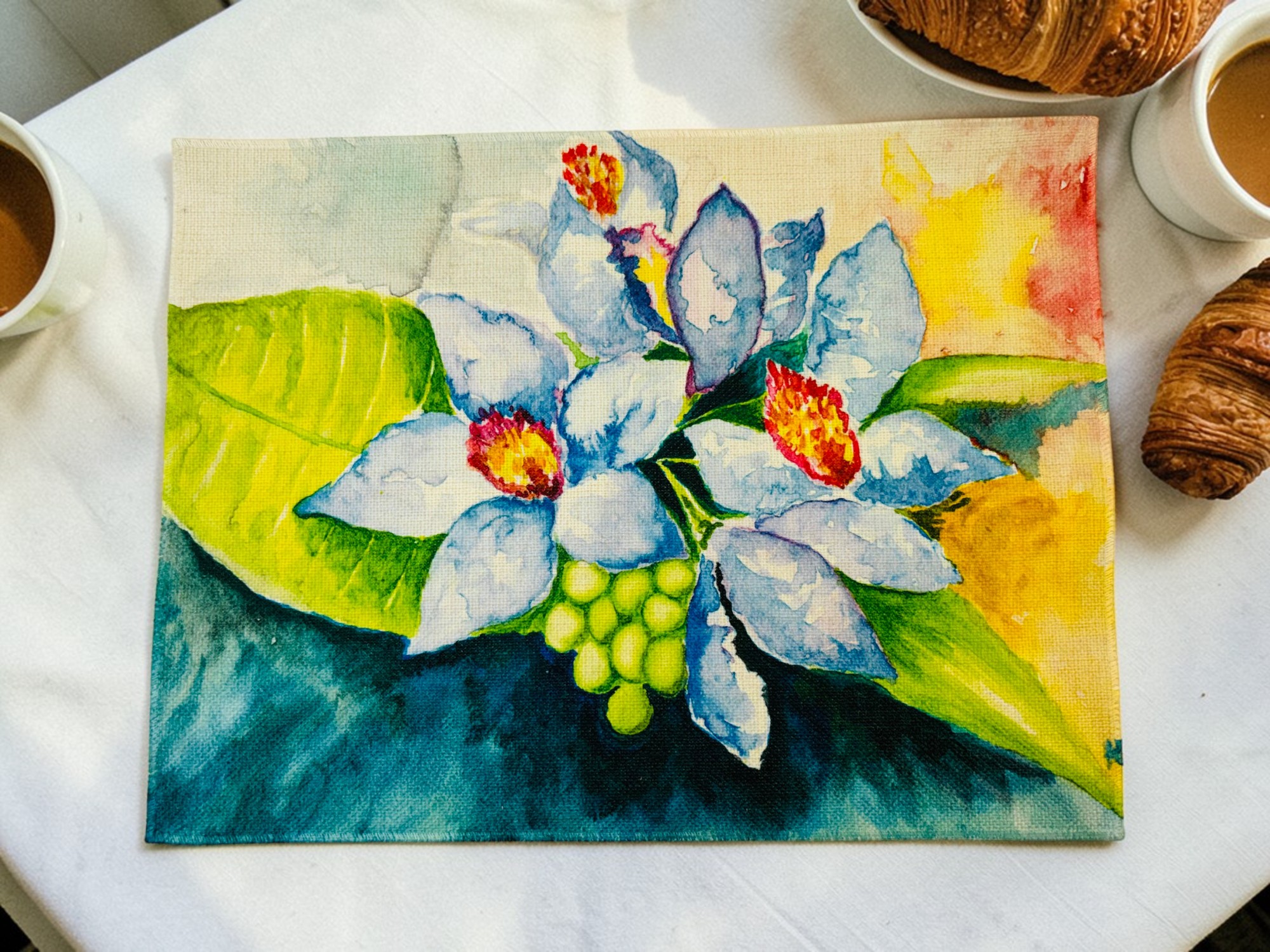 Tovaglietta Fiori Acquerello