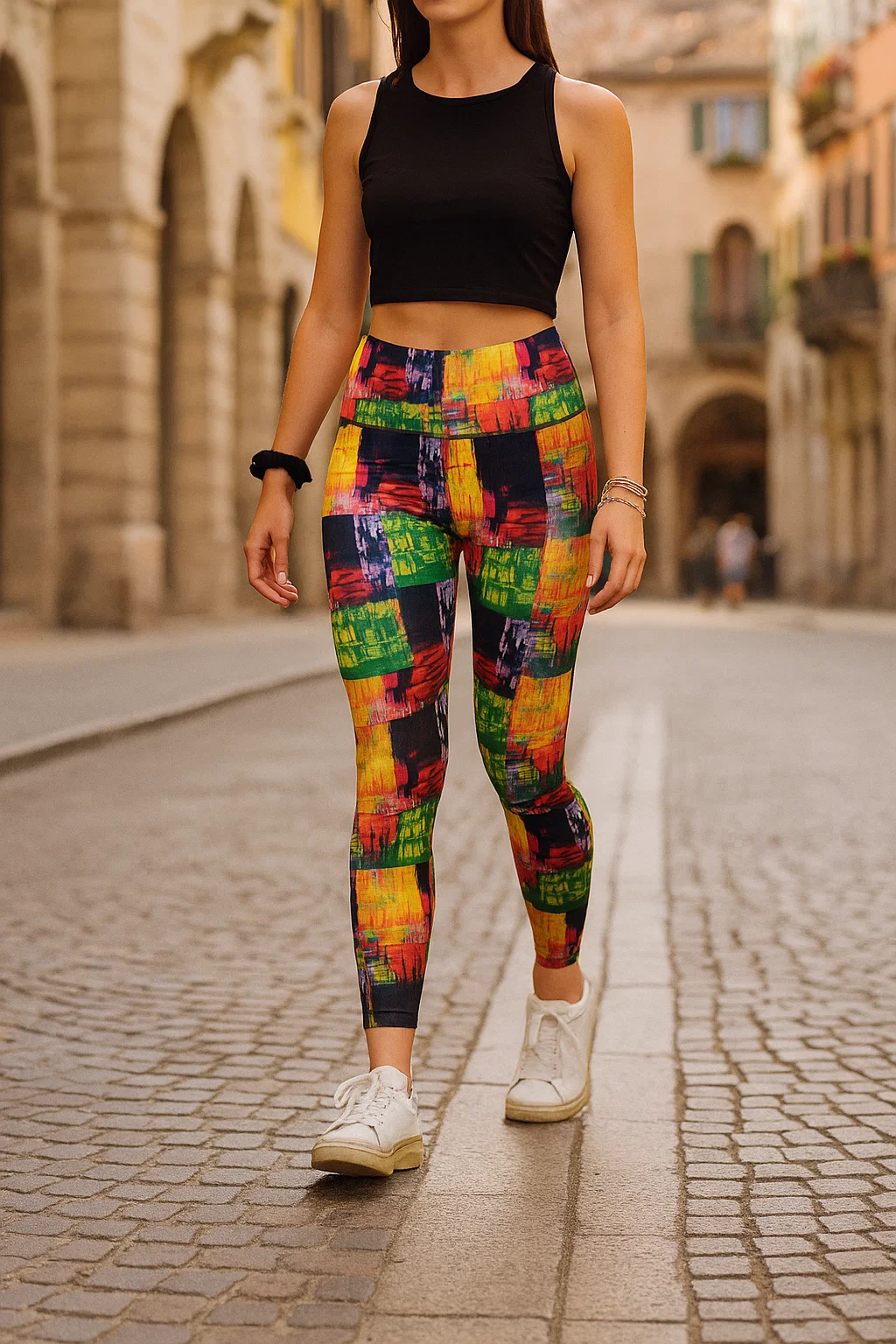 Leggings Astratto