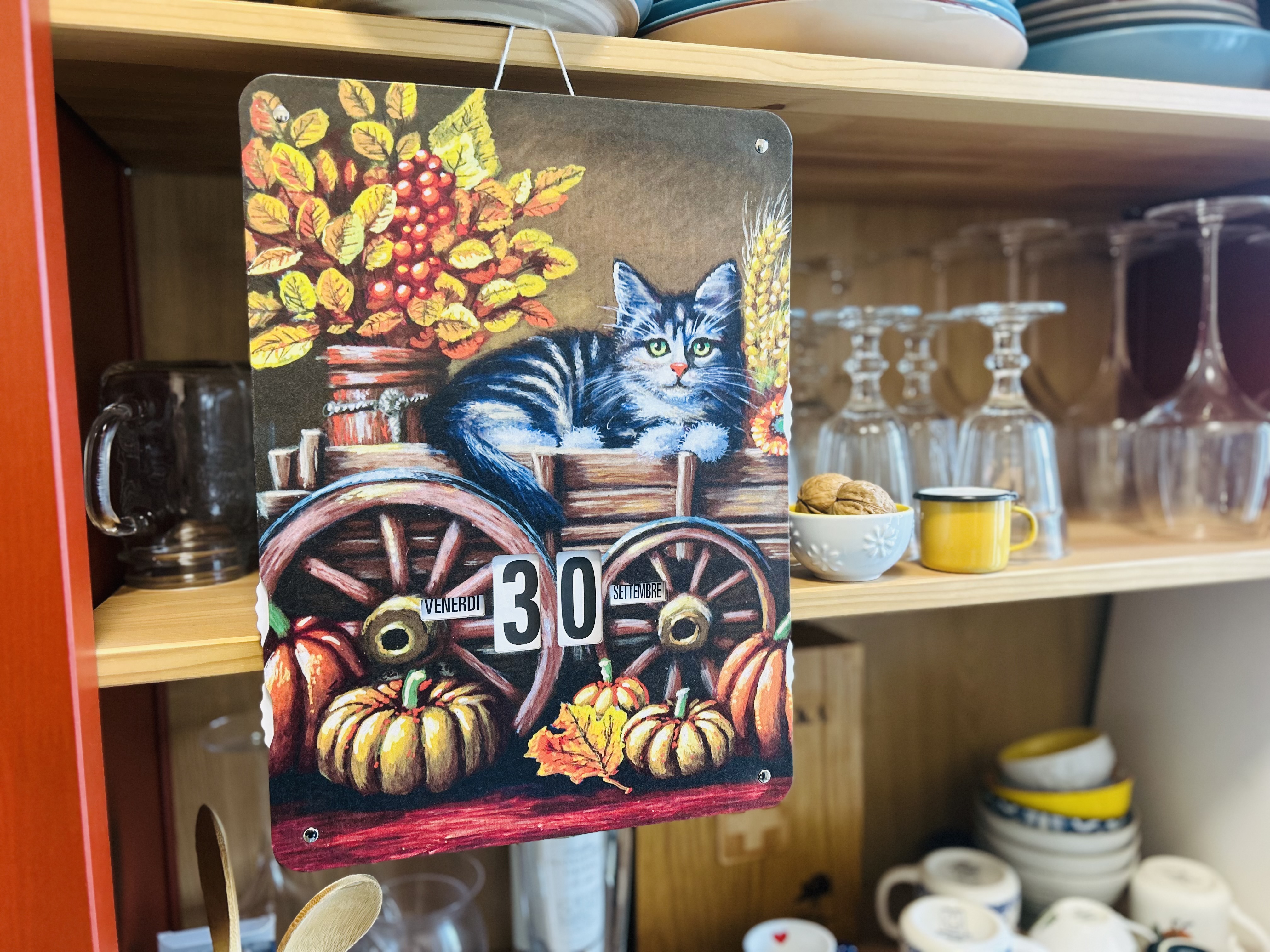 Calendario Perpetuo Gatto Tigrato