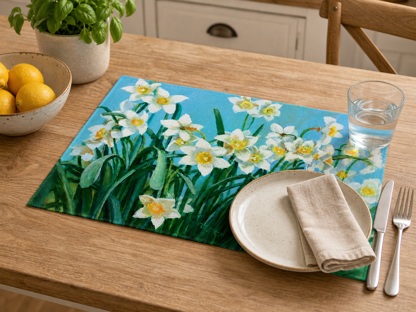 Tovaglietta Narcisi Fiori