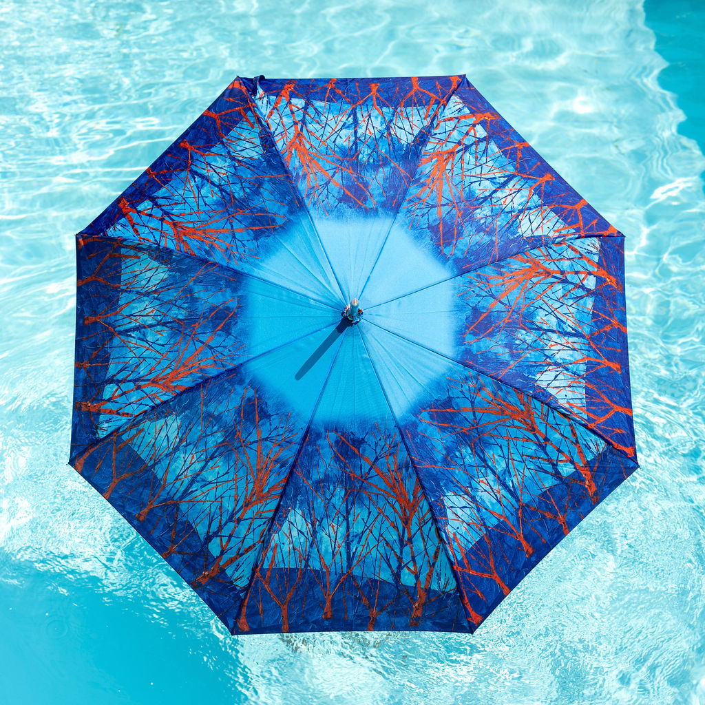 Ombrello Alberi nel blu