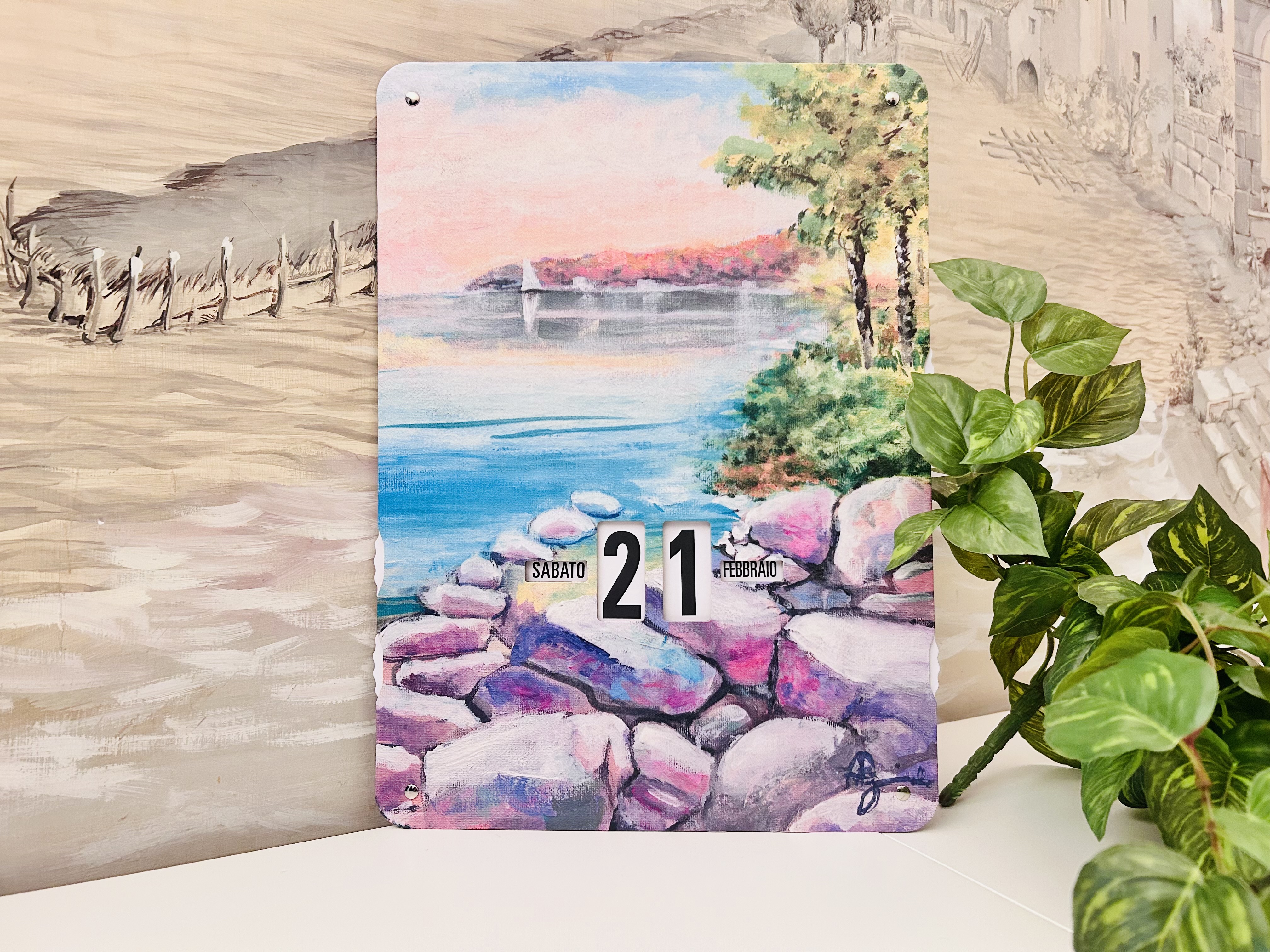 Calendario Perpetuo Lago
