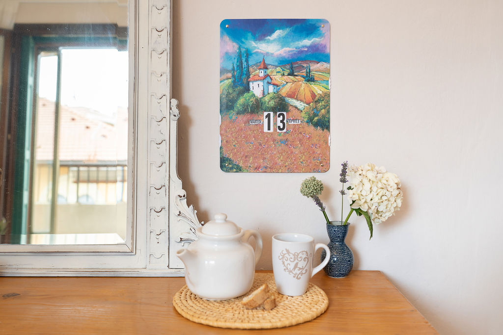 Calendario perpetuo La chiesa in campagna